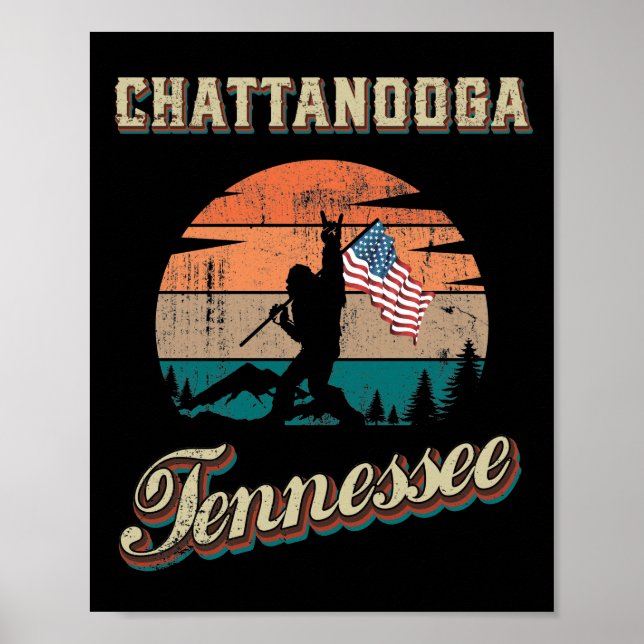 Affiche Chattanooga Tennessee (Devant)