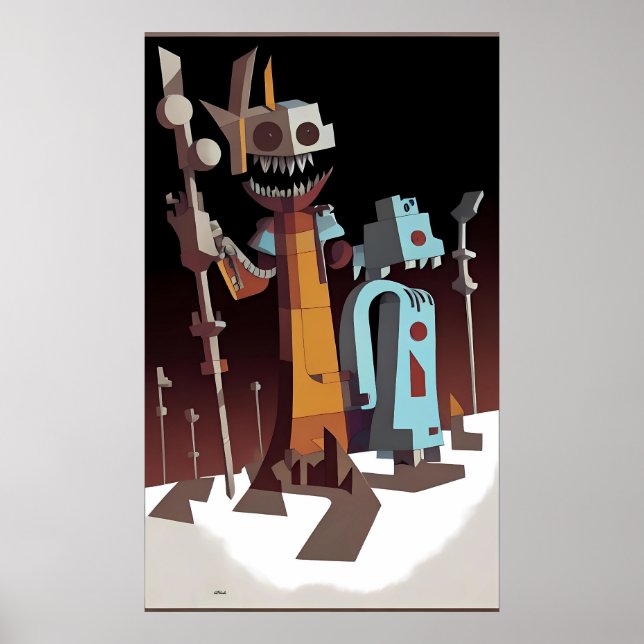 Affiche Chatterbox - Ken Gage Surreal Art (Devant)