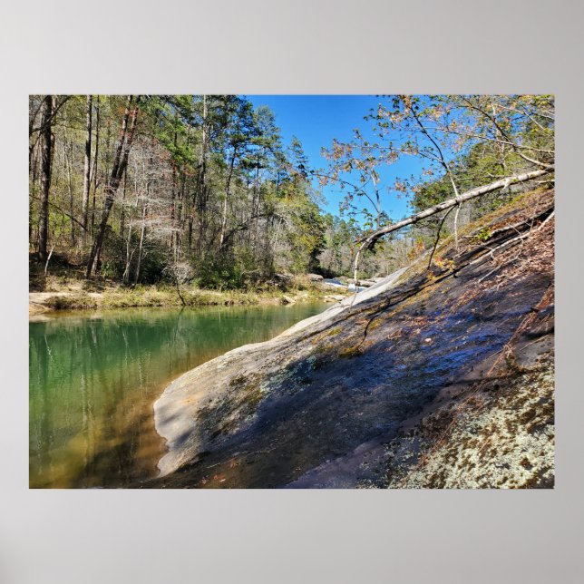 Affiche Chattooga pittoresque River Bend (Devant)