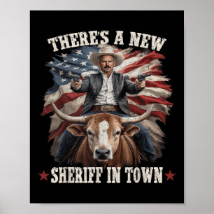 Affiche Chaud Chad Bianco Cowboy Bianco Pour Le Gouverneme