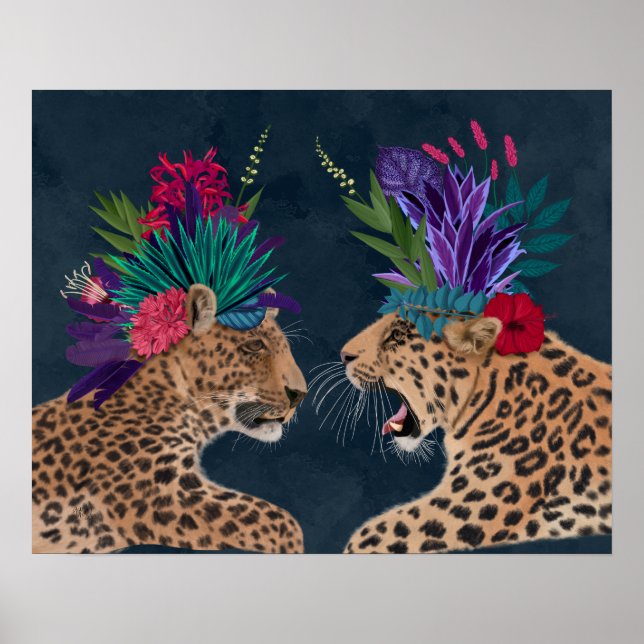Affiche Chaud House Leopards | Un couple (Devant)
