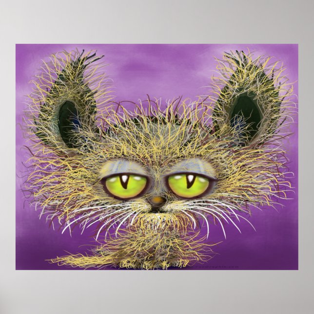Affiche chaude et fuzzy (Devant)