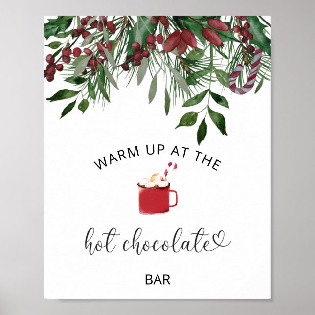 Affiche Chauffage à feuillage persistant au Hot Chocolate  (Devant)
