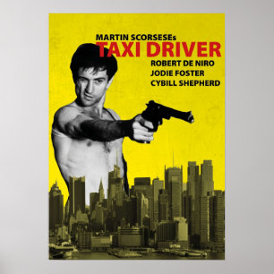 Affiche Chauffeur de taxi Travis Bickle