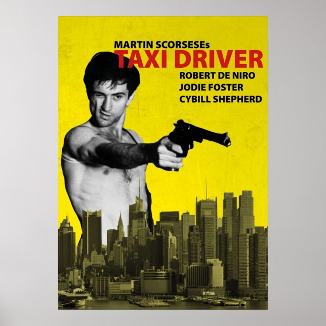 Affiche Chauffeur de taxi Travis Bickle (Devant)