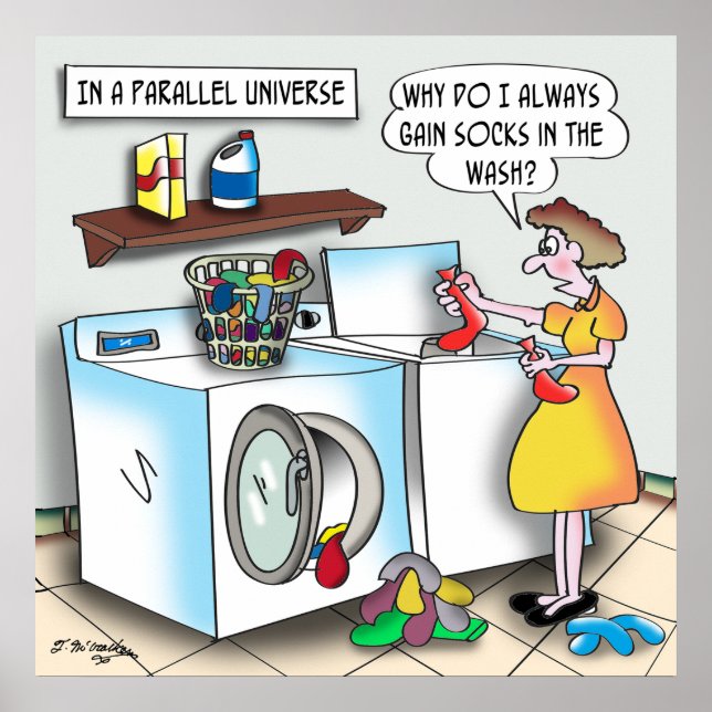 Affiche Chaussettes dans un univers parallèle (Devant)