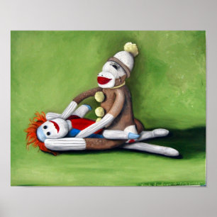 Affiche Chaussettes sales