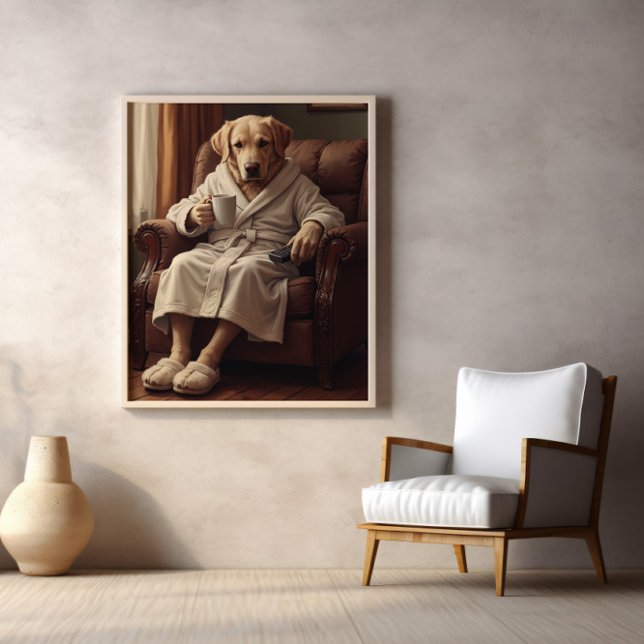 Affiche Chaussons, Café Et Autorité Du Jouet À Chew (Créateur téléchargé)