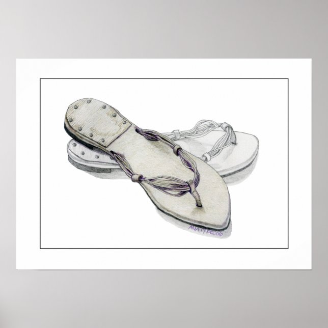 Affiche Chaussures (Devant)