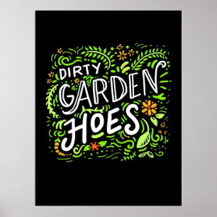 Affiche Chaussures de jardin sales