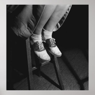 Affiche Chaussures de selle : 1934