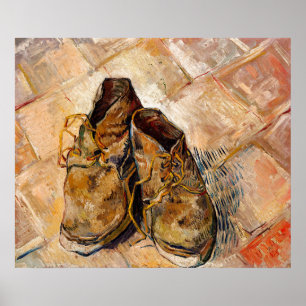 Affiche Chaussures de Van Gogh Peinture Art