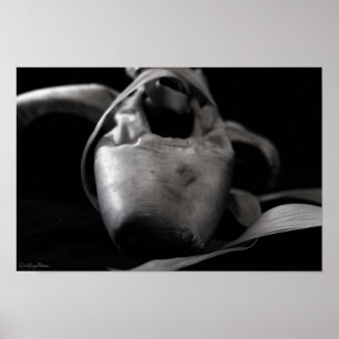 Affiche Chaussures grunges de BW Pointe (ballet)