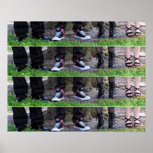 Affiche Chaussures mariages
