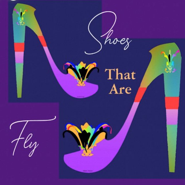 Affiche Chaussures qui sont volées (Fashion Poster for Mom)