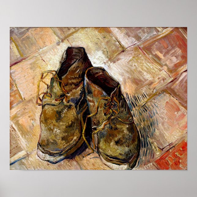 Affiche Chaussures Van Gogh 1888 (Devant)