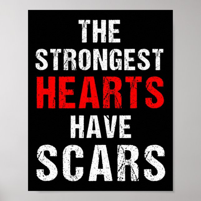 Affiche Chd Awareness Quotes About Congenital Heart Diseas (Devant)