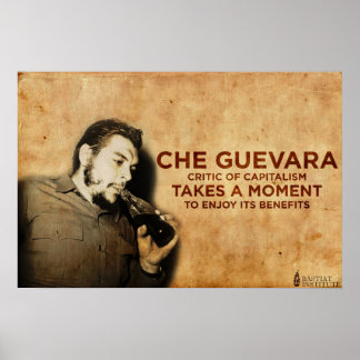 Affiche Che Guevara - Critique du capitalisme