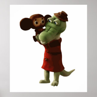 Affiche Cheburashka Gena