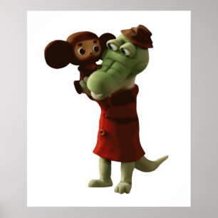 Affiche Cheburashka Gena