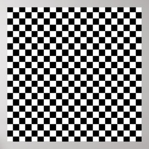 Affiche Checkered
