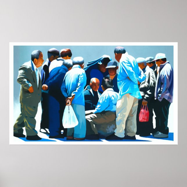 Affiche Checkmate en Chinatown (Devant)