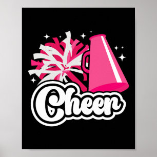 Affiche Cheer Cheerleader Cheerleading