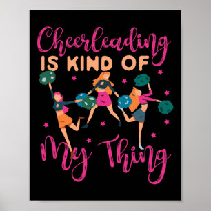 Affiche Cheer Cheerleading Cheerleading est un peu ma tass