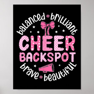 Affiche Cheer Ckspot a lancé un brillant Ckspot de cheerle