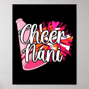 Affiche Cheer Nani d'une meneuse de claque Nani Cheerleadi