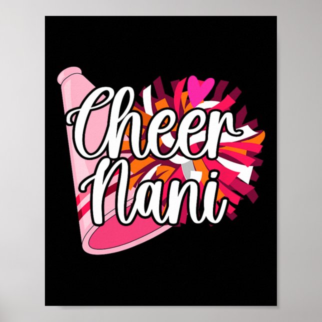 Affiche Cheer Nani d'une meneuse de claque Nani Cheerleadi (Devant)