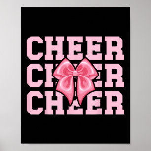 Affiche Cheer Pom-Pom Cheerleader Cheerleading