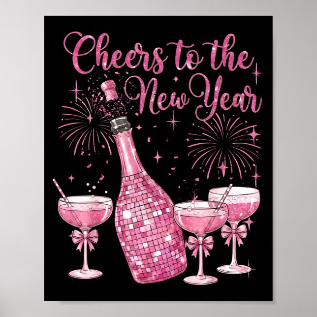 Affiche Cheer To The New Year Happy New Year 2026 Party  (Devant)