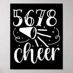 Affiche Cheerleader 5 6 7 8 Cheer