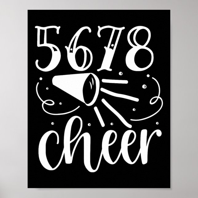 Affiche Cheerleader 5 6 7 8 Cheer  (Devant)