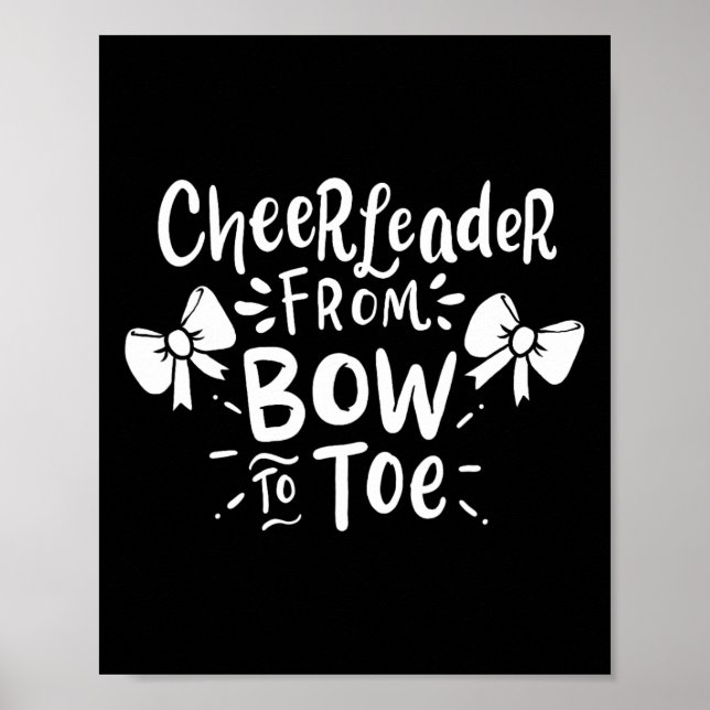 Affiche Cheerleader Cheerleading  (Devant)