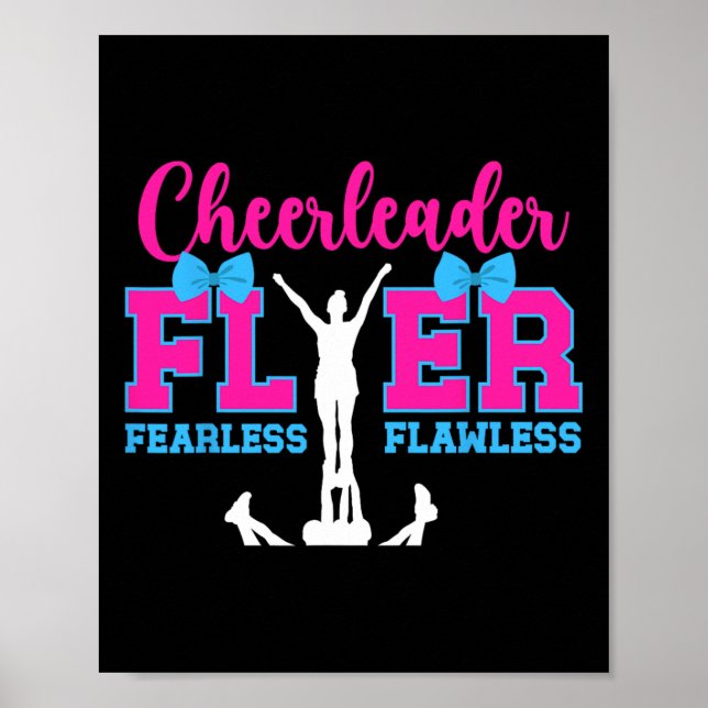 Affiche Cheerleader Flyer Sans Peur Parfaite Cheer Flyer (Devant)