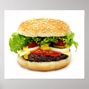 Affiche Cheeseburger