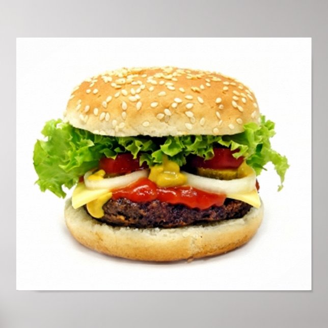 Affiche Cheeseburger (Devant)