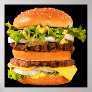 Affiche Cheeseburger