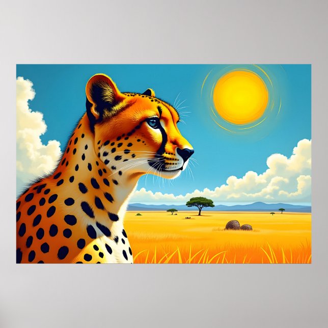 Affiche Cheetah (Devant)