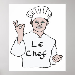 Affiche Chef