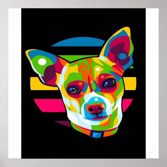 Affiche Chef_Amoureux des chiens de Chihuahua (Devant)