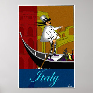 AFFICHE CHEF DD099 EN ITALIE
