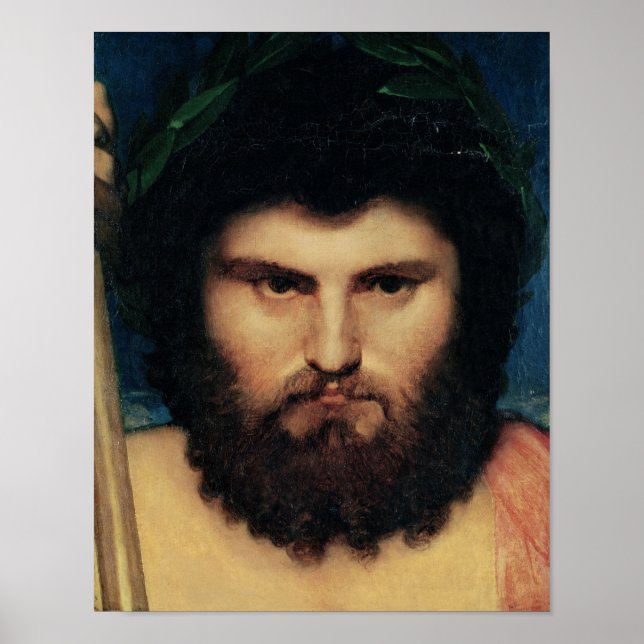 Affiche Chef de Jupiter, étude pour Jupiter et Thetis (Devant)