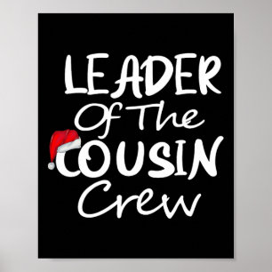 Affiche Chef De L'Équipage Cousin Noël Casquette Noël Noël