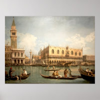 Chef-d'oeuvre de Canaletto - Vue sur San Marco Ven