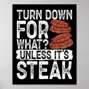 Affiche Chef-D'Oeuvre Grill Sizzling Pour Carnivores Rare