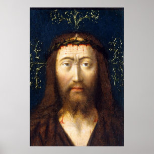 Affiche Chef du Christ - Petrus Christus - c1445