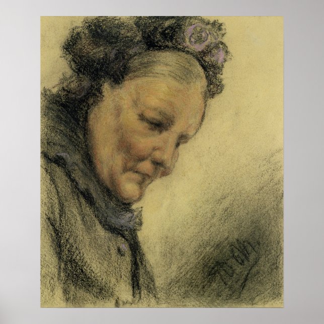 Affiche Chef d'une vieille dame (Devant)